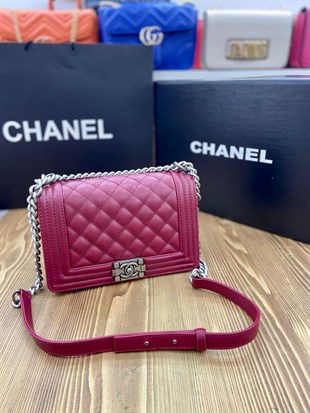 Chanel Classic Mini Vişne Çürüğü Renk Çanta