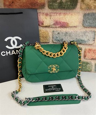 Chanel Classic Yeşil Renk Çanta